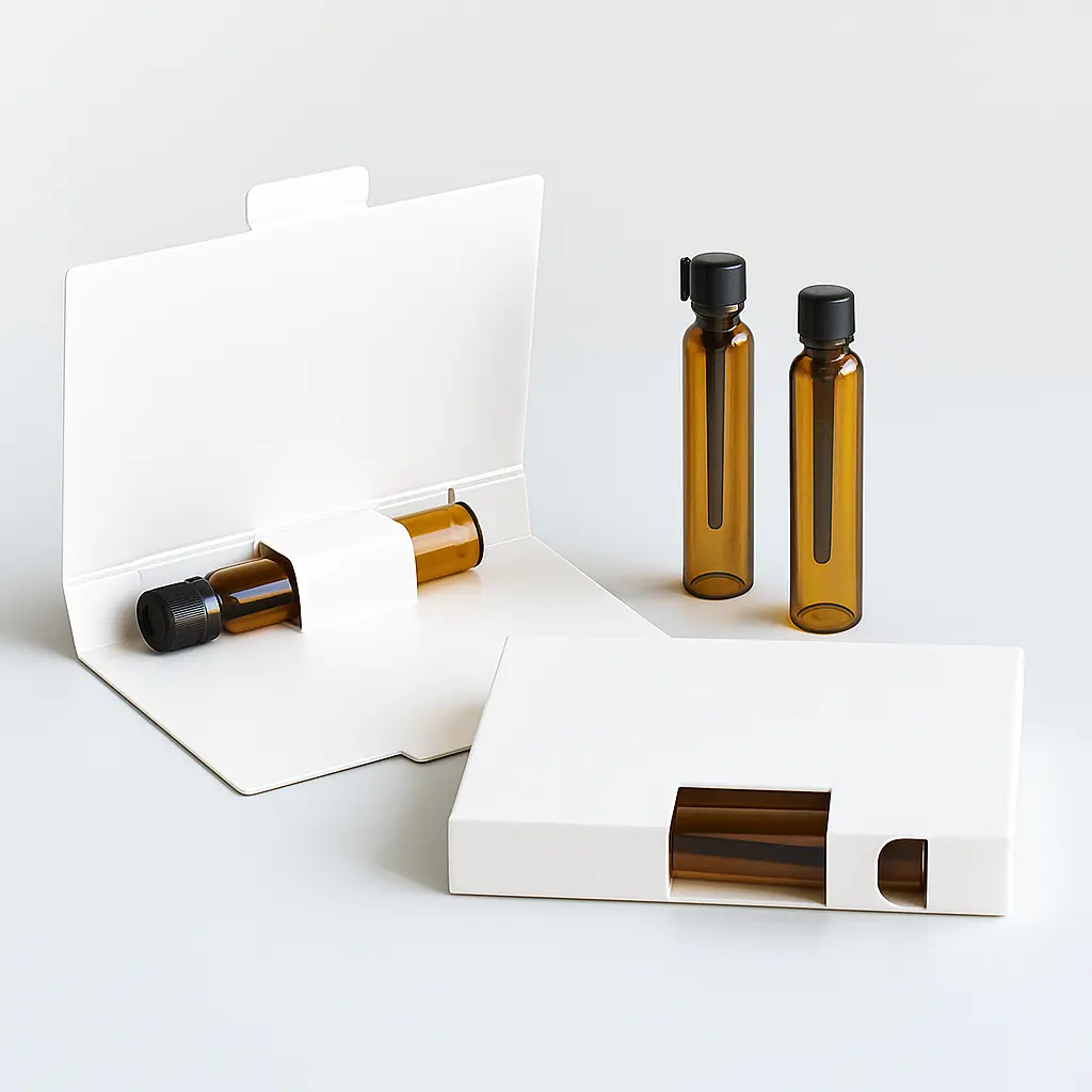 Premium Perfume Sample Cards with Logo