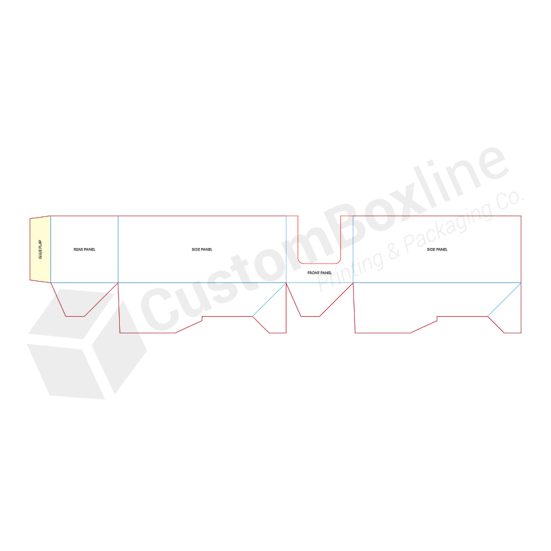Auto Bottom Tray Template