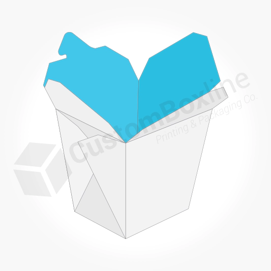 Chinese Takeout Box Template