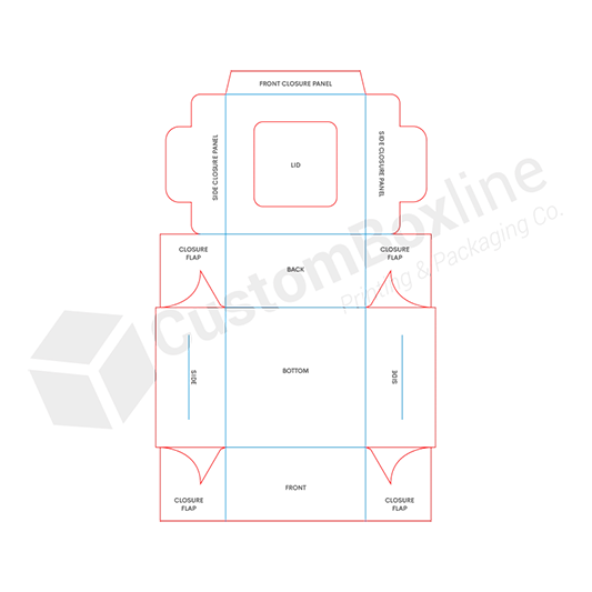 Cupcake Box Template