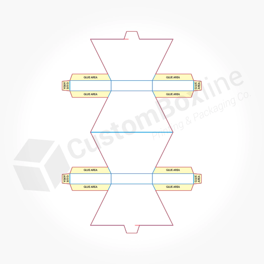 Donut Box Template
