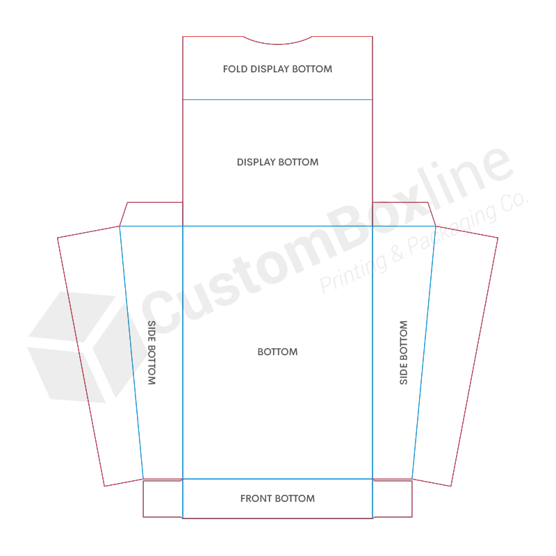 Double Wall with Display Lid Template