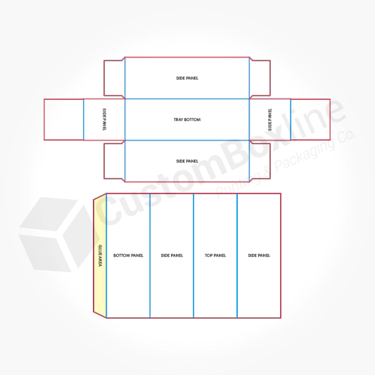 Macaron Box Template