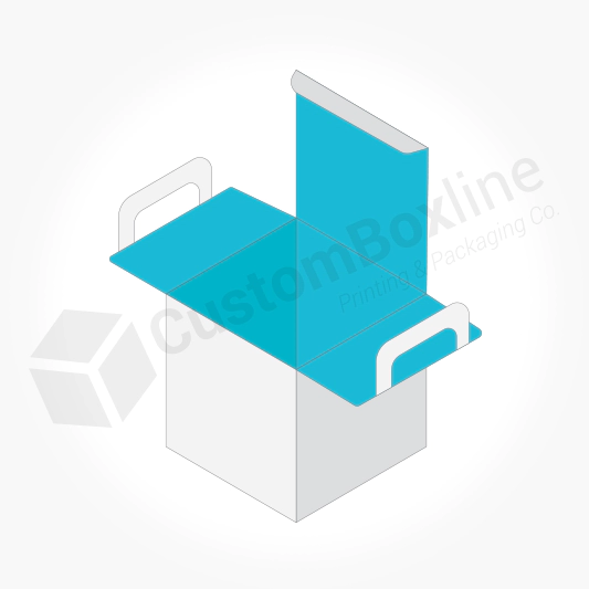 Retail Box With Blueprint Template